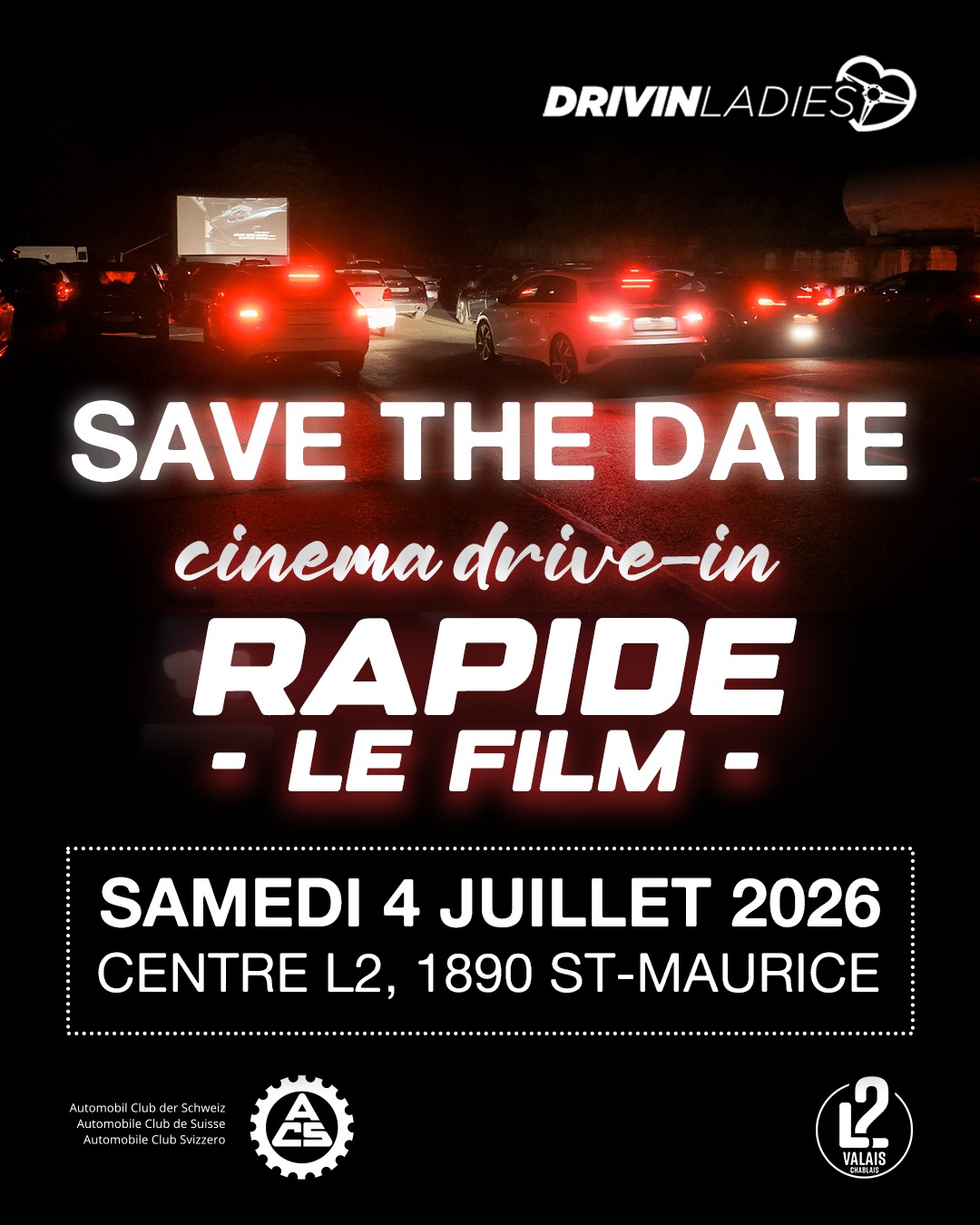 Cinéma drive-in – Rapide