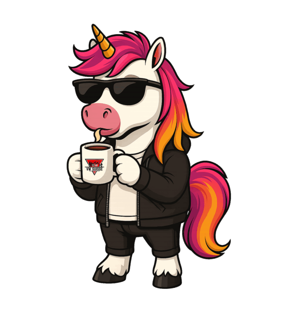 Autocollant Licorne Café 🦄☕